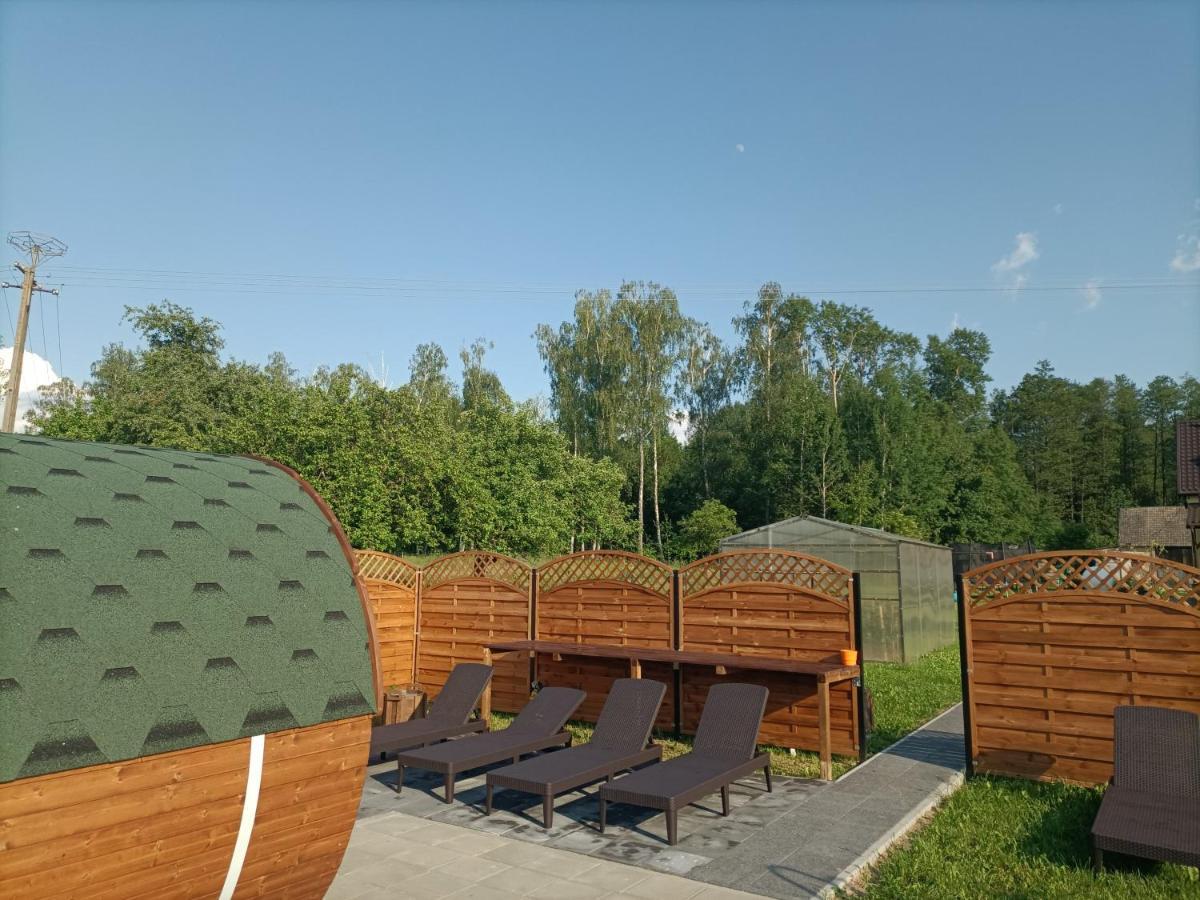 Апартаменты Brzozowy Zakatek-Brzozowa Bania Тыкоцин Экстерьер фото