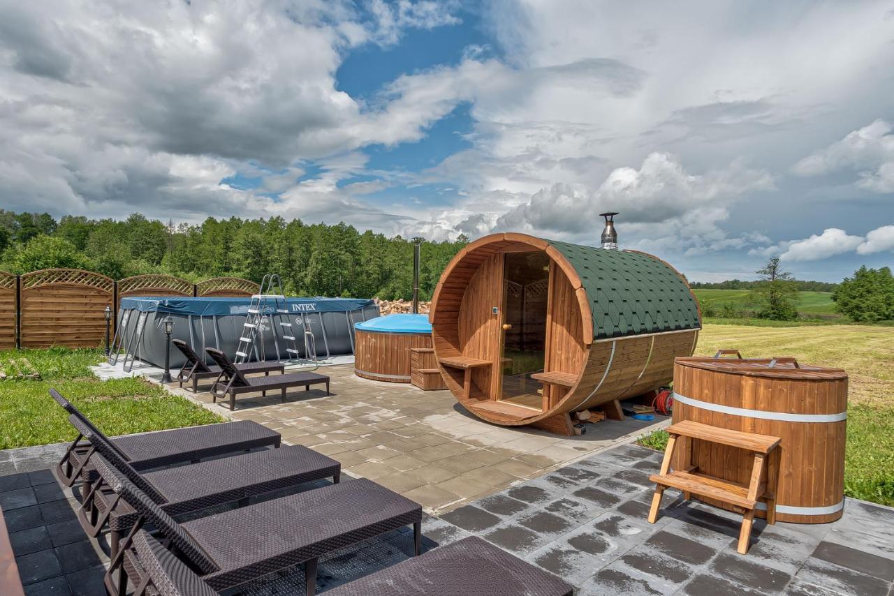 Апартаменты Brzozowy Zakatek-Brzozowa Bania Тыкоцин Экстерьер фото